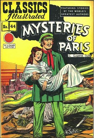 Classic Comics/Classics Illustrated issue 44-D HRN 62 - Reorder List on Back Cover