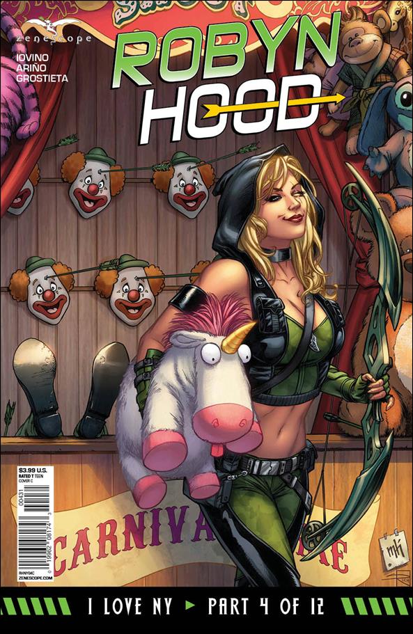 Robyn Hood: I Love NY issue 4-C Mike Krome Cover