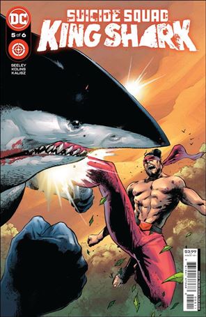 Suicide Squad: King Shark issue 5 Trevor Hairsine Cover