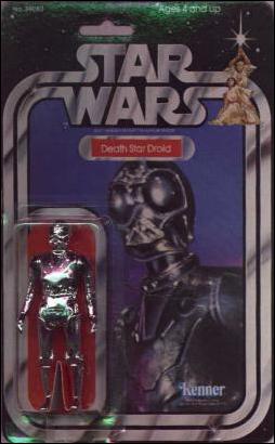 Star Wars 3 3/4" Basic Action Figures (Vintage) figure 18 Death Star Droid (SW 20 Back)