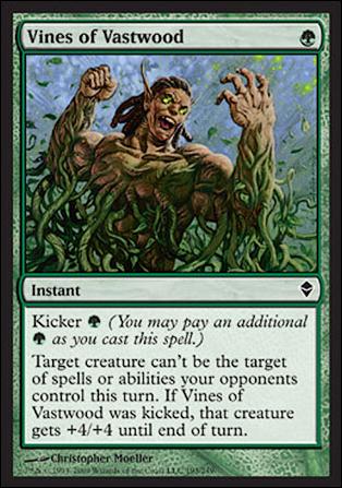 Magic The Gathering: Zendikar (Base Set) card 193 Vines Of Vastwood