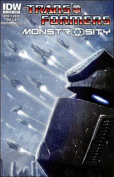 Transformers: Monstrosity issue 3-B Optimus Prime Cover
