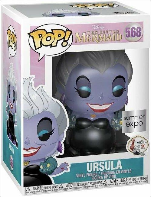 POP! Disney figure 568-C Ursula (Metallic) Summer Expo 2019