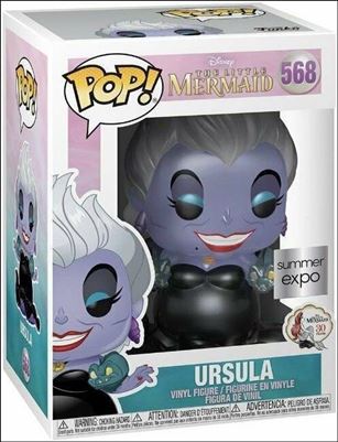 POP! Disney figure 568-C Ursula (Metallic) Summer Expo 2019