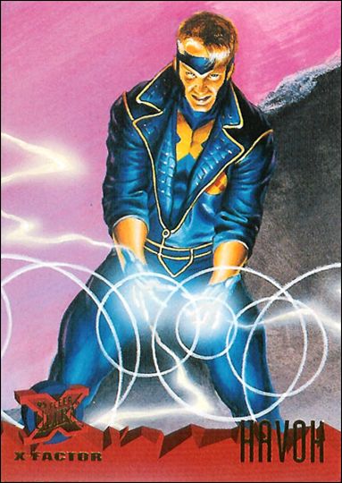 1995 Fleer Ultra X-Men (Base Set) card 107 Havok