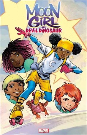Moon Girl and Devil Dinosaur (2022) issue 4 Ken Lashley Cover