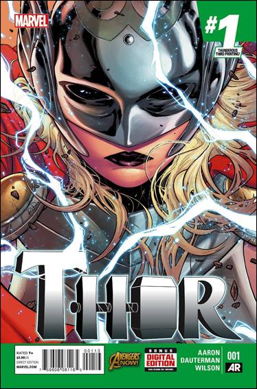 Thor (2014) issue 1-P Russell Dauterman Green Cover (3rd Printing)