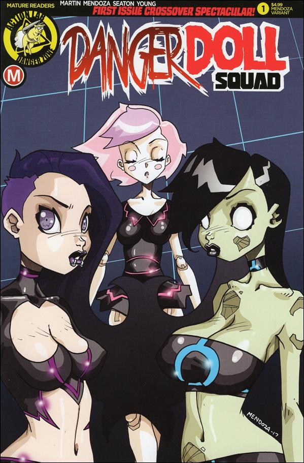 Danger Doll Squad issue 1-C Dan Mendoza Standard Cover