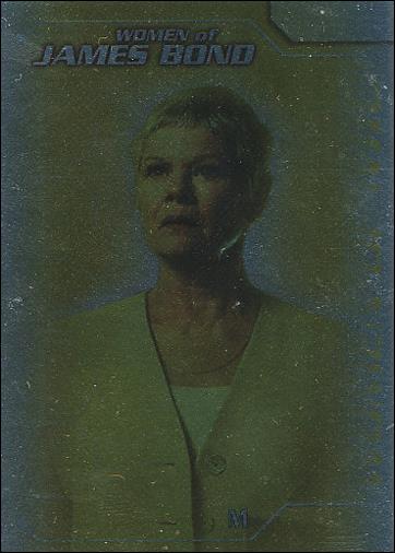 Women of James Bond in Motion (Women of MI6 Subet)  card M3 Judi Dench as M