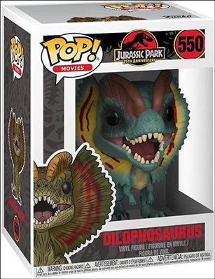 POP! Movies figure 550 Dilophosaurus