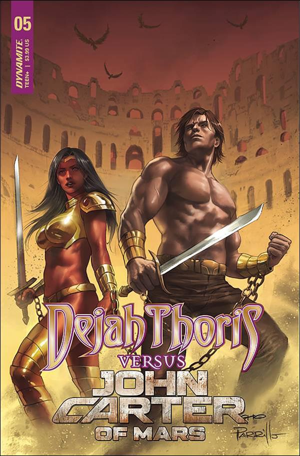Dejah Thoris Versus John Carter issue 5 Lucio Parrillo Cover