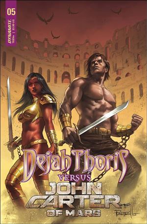 Dejah Thoris Versus John Carter issue 5 Lucio Parrillo Cover