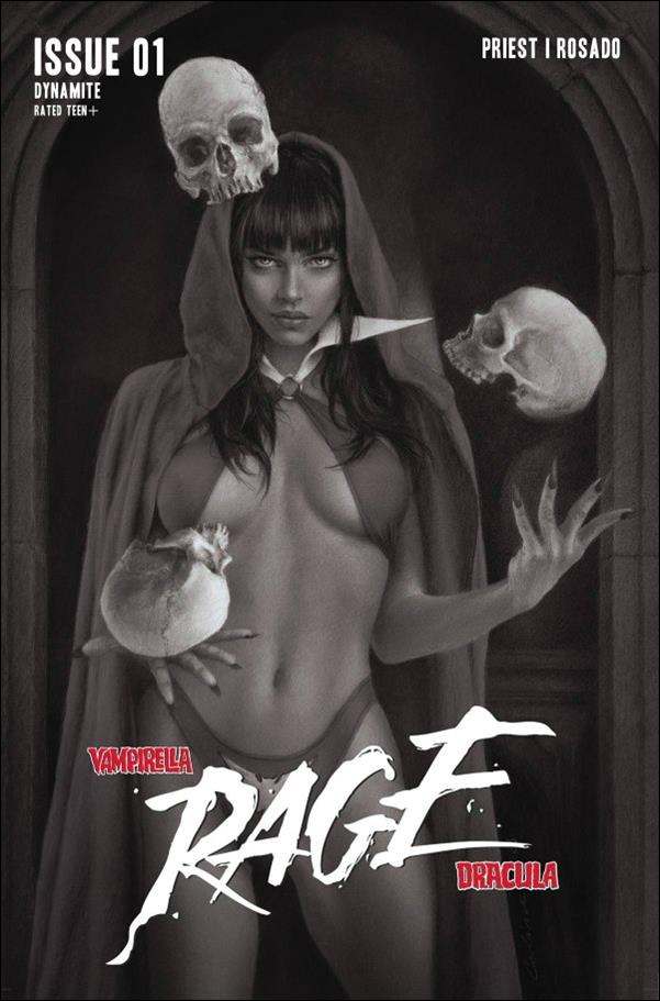 Vampirella / Dracula: Rage issue 1-J Celina 1:15 Line Art Cover