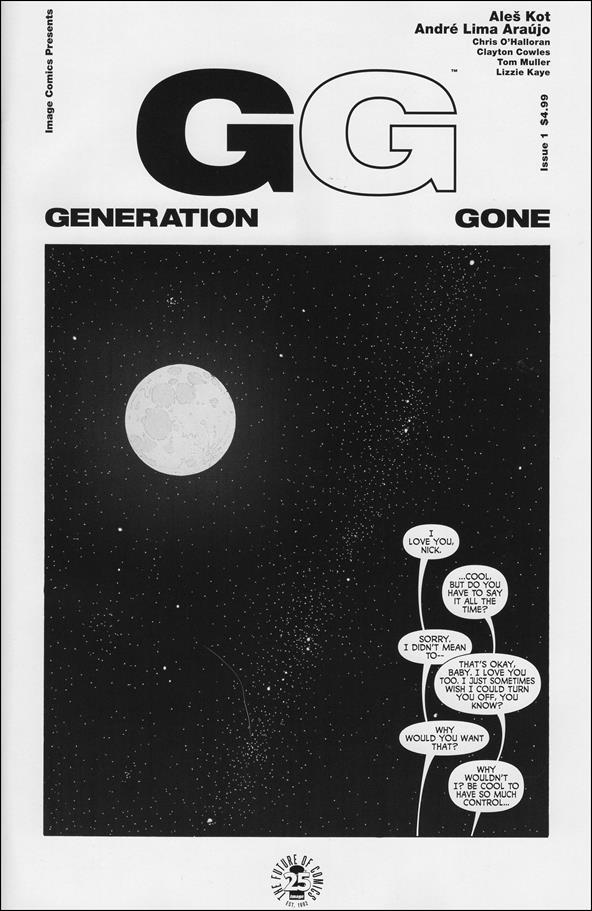 Generation Gone issue 1 Andre Lima Araujo Cover
