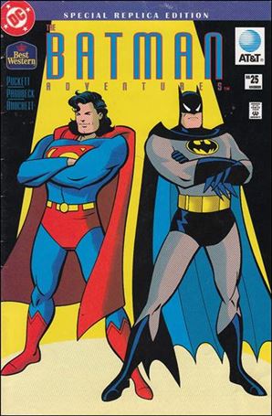 Batman Adventures (1992) issue 25-B AT&T / Best Western Special Replica Edition