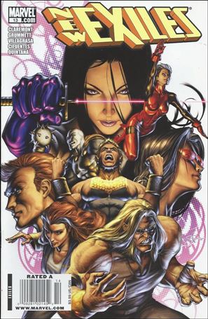 New Exiles issue 13-B Newsstand Edition / Price Variant