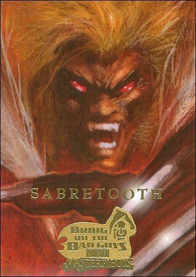 2008 Marvel Masterpieces: Series 3 (Base Set) card 35 Sabretooth