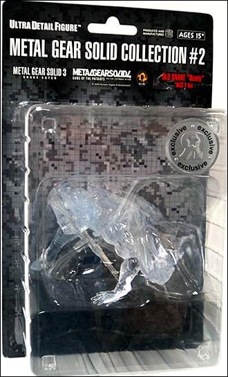 Metal Gear Solid (Series 2) figure 3-B Old Snake [MGS4] "Ready" Clear