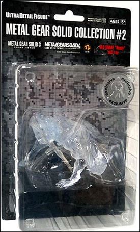 Metal Gear Solid (Series 2) figure 3-B Old Snake [MGS4] "Ready" Clear