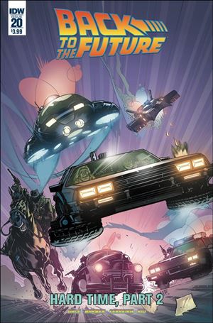 Back to the Future (2015) issue 20 Marcelo Ferreira Cover