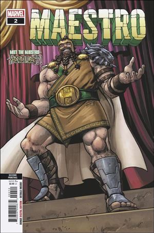 Maestro issue 2-C German Peralta Cover (2nd Printing)