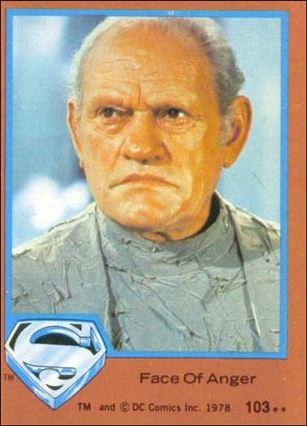 Superman (Movie) Series 2 (Base Set) card 103 Face Of Anger
