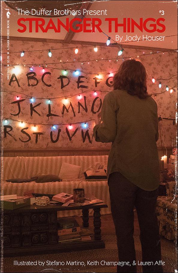 Stranger Things issue 3-D Patrick Shatterfield Photo Cover
