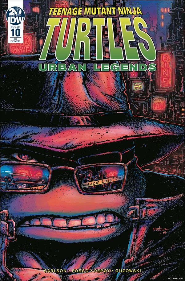 Teenage Mutant Ninja Turtles: Urban Legends issue 10-C Kevin Eastman 1:10 Cover