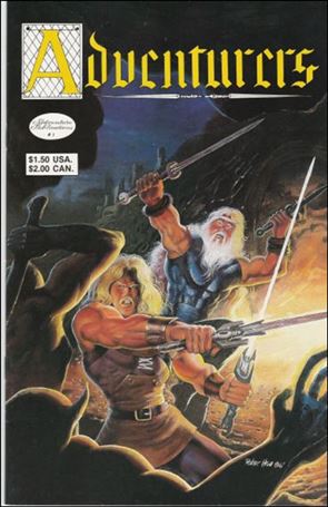 Adventurers  issue 1-C 2nd Printing