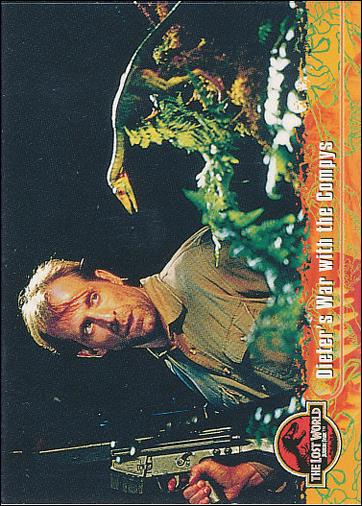 Lost World: Jurassic Park (Base Set) card 24 Dieter's War with the Compys