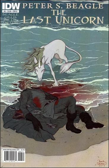 Last Unicorn issue 6-B Frank Stockton Cover