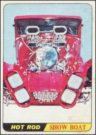 Hot Rods (Base Set) card 39-C Show Boat  (Pink Back)