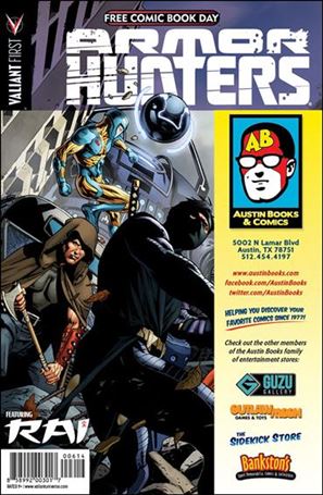 Valiant FCBD 2014 Armor Hunters Special issue nn-BC Austin Books & Comics Cover