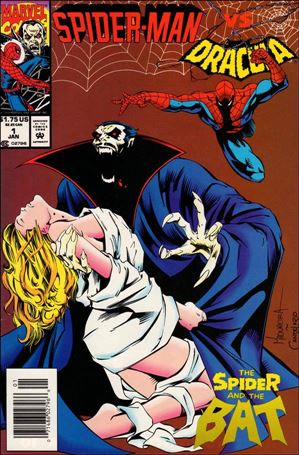 Spider-Man vs Dracula Cover Image 1