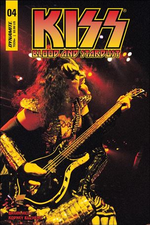 Kiss: Blood and Stardust issue 4-D Subscription Photo Cover