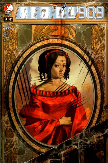 Megacity909 issue 3 Kano Cover