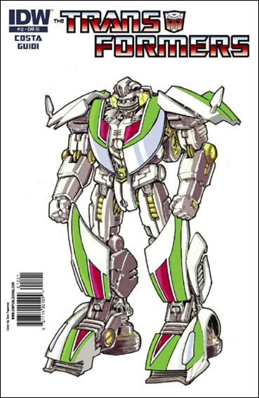 Transformers (2009) issue 12-C Don Figueroa 1:10 Cover