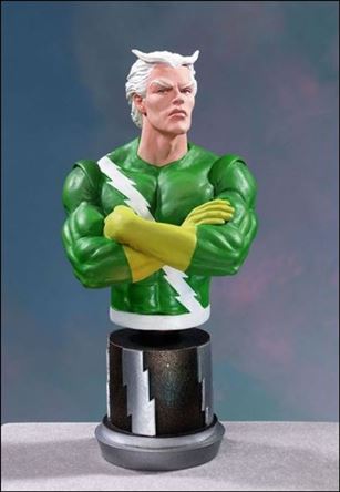 Marvel Mini-Busts (Bowen) item 93 Quicksilver (Green Costume) 1/1000