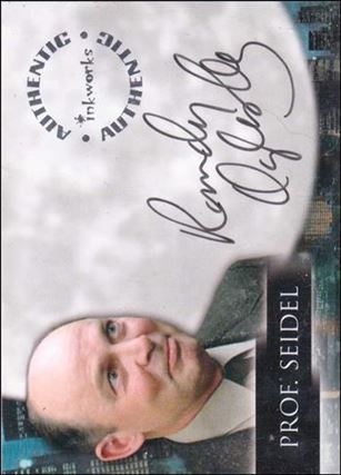 Angel: Season Four (Autograph Subset) card A28 Randy Oglesby as Prof. Seidel