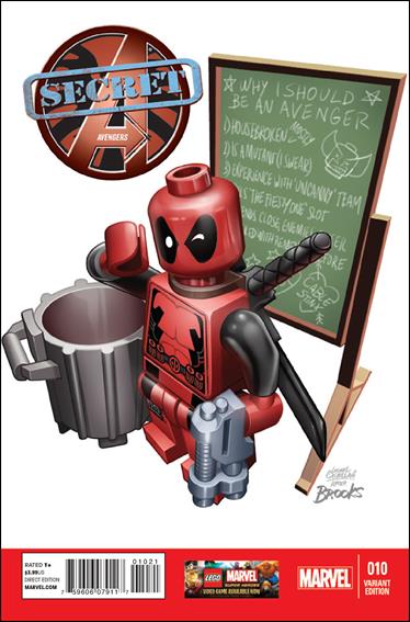 Secret Avengers (2013) issue 10-B Leonel Castellani 1:25 LEGO Cover