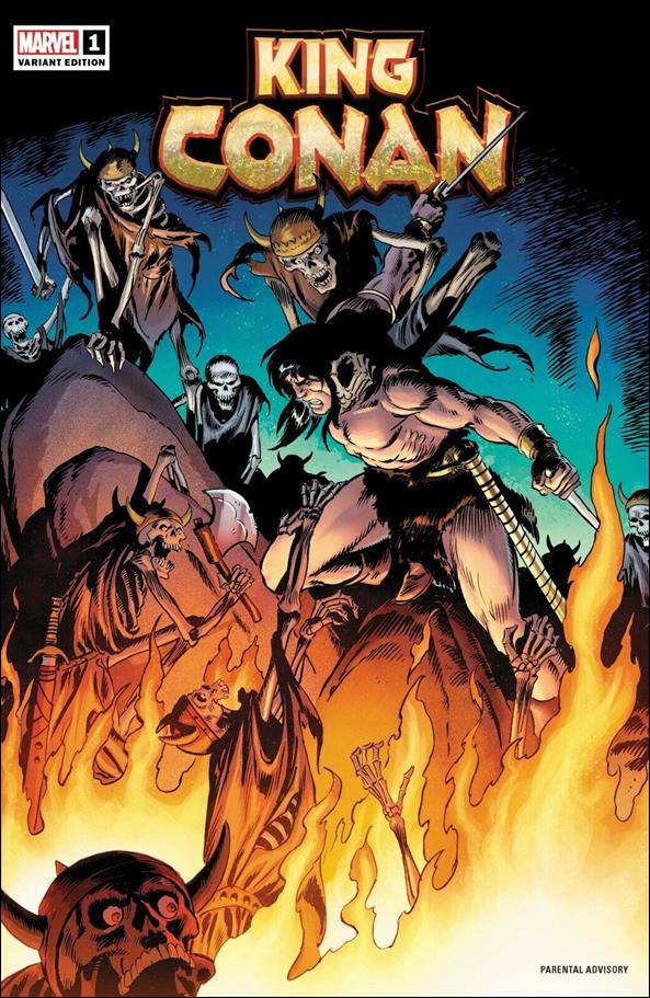 King Conan (2022) issue 1-H John Buscema 1:100 Hidden Gem Cover
