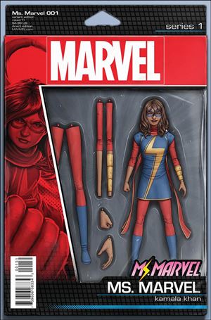 Ms. Marvel (2016) issue 1-D John Tyler Christopher Action Figure Cover