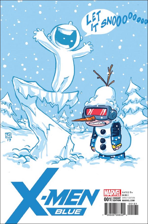 X-Men: Blue issue 1-C Skottie Young Baby Cover