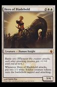 Magic the Gathering: Mirrodin Besieged (Base Set) card 8 Hero of Bladehold