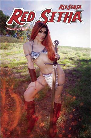 Red Sonja: Red Sitha issue 4-E Cosplay Photo Cover