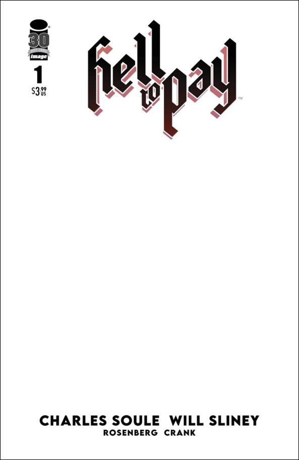 Hell to Pay issue 1-C Blank/Sketch Cover