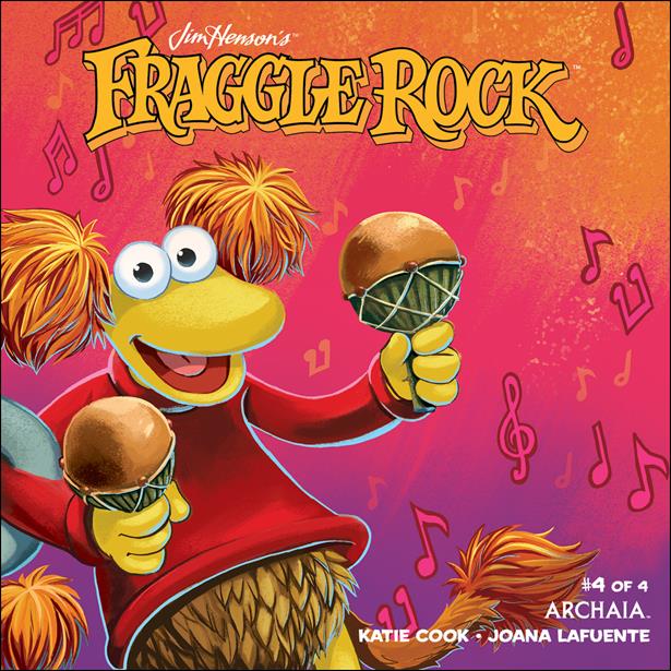 Fraggle Rock issue 4-C Jake Myler "Red" Cover