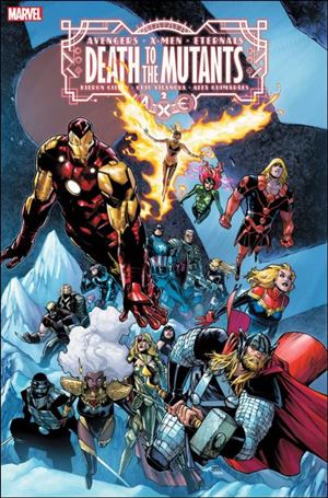 A.X.E.: Death to the Mutants issue 2-B Humberto Ramos Cover
