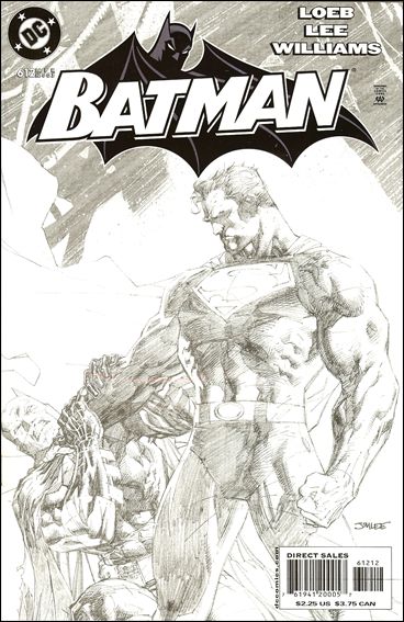 Batman (1940) issue 612-B Jim Lee Sketch Cover (2nd Printing)
