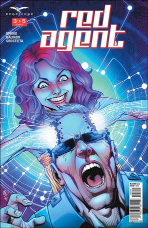 Red Agent issue 3 Anthony Spay Cover